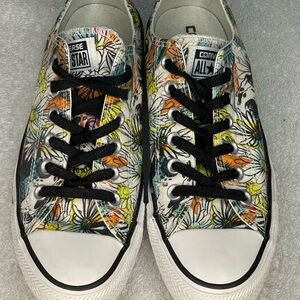 Converse Multicolor Floral Sneakers